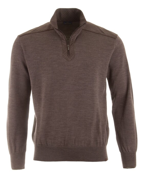 Paul & Shark Shark Tag Merino Extrafine Half Zip Trui Falcon