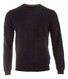 Paul & Shark Shark Tag Monogram Fresco Cotton Crewneck Trui Blauw