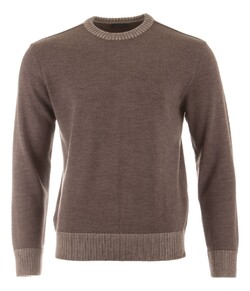 Paul & Shark Shark Tag Soft Cool Touch Wool Crewneck Trui Falcon