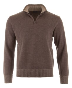 Paul & Shark Shark Tag Soft Cool Touch Wool Half Zip Trui Falcon