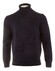 Paul & Shark Shark Tag Soft Cool Touch Wool Turtleneck Trui Donker Blauw