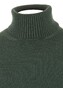 Paul & Shark Shark Tag Soft Cool Touch Wool Turtleneck Trui Garden Green