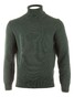 Paul & Shark Shark Tag Soft Cool Touch Wool Turtleneck Trui Garden Green