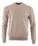 Paul & Shark Shark Tag Summer Wool Crewneck Trui Licht Zand