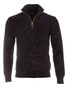 Paul & Shark Shark Tag Tech Wool Half Zip Trui Blue Nights