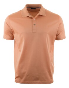 Paul & Shark Silver Collection Double Mercerised Cotton Jersey Polo Abrikoos
