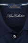 Paul & Shark Silver Collection Double Mercerised Cotton Jersey Polo Donker Blauw