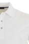 Paul & Shark Silver Collection Double Mercerised Cotton Jersey Polo Wit