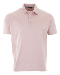 Paul & Shark Silver Collection Double Mercerised Cotton Jersey Poloshirt Light Pink