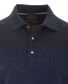 Paul & Shark Silver Collection Fine Piqué Cotton Poloshirt Dark Evening Blue