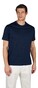Paul & Shark Silver Collection Fine Piqué Cotton T-Shirt Dark Evening Blue