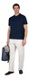Paul & Shark Silver Collection Fine Piqué Cotton T-Shirt Dark Evening Blue