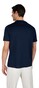 Paul & Shark Silver Collection Fine Piqué Cotton T-Shirt Dark Evening Blue