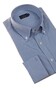 Paul & Shark Soffio Poplin Cotton Check Overhemd Midden Blauw