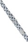 Paul & Shark Suede Trimmed Woven Elastic Belt Riem Licht Blauw - Grijs