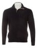 Paul & Shark Summer Wool Half Zip Alcantara Details Pullover Dark Evening Blue