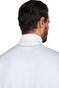 Paul & Shark Summer Wool Half Zip Alcantara Details Trui Snow White