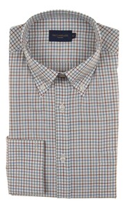 Paul & Shark Supima Cotton Check Shirt Multicolor