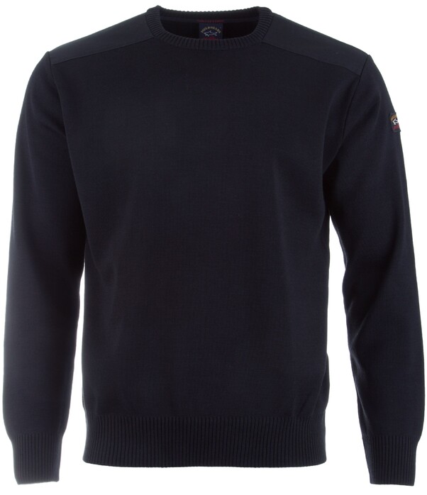 Paul & Shark The Original Yachting Roundneck Pullover Navy