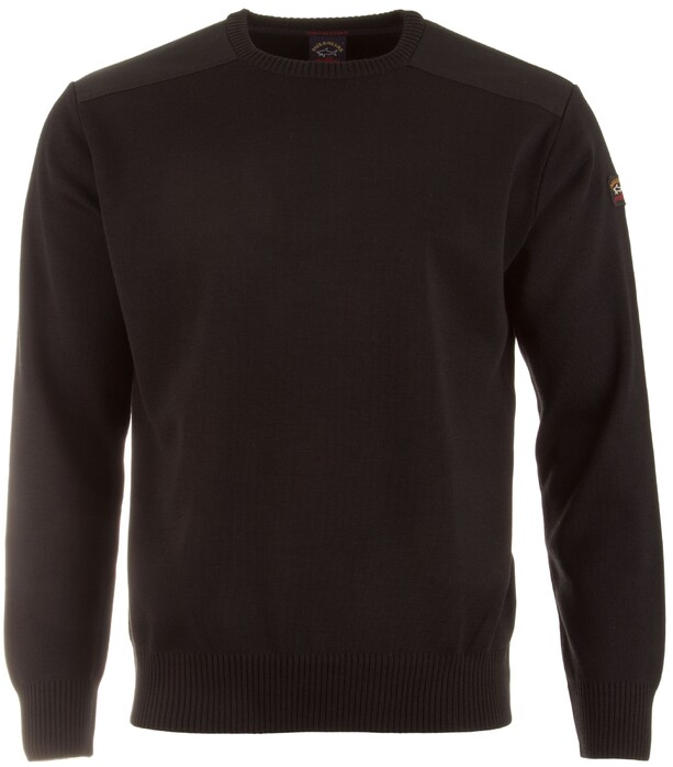 Paul & Shark The Original Yachting Roundneck Trui Zwart
