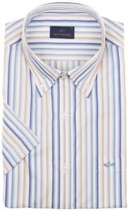 Paul & Shark Tono Su Tono Stripe Overhemd Multicolor