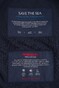 Paul & Shark Typhoon Platinum Sofft Cool Touch Wool Full Zip Vest Donker Blauw