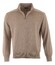 Paul & Shark Typhoon Re4x4 Soft Cool Touch Wool Half Zip Trui Beige