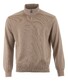 Paul & Shark Typhoon Re4x4 Soft Cool Touch Wool Half Zip Trui Beige