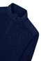 Paul & Shark Typhoon Re4x4 Soft Cool Touch Wool Half Zip Trui Donker Blauw