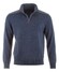 Paul & Shark Typhoon Re4x4 Soft Cool Touch Wool Half Zip Trui Vintage Indigo
