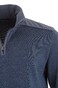 Paul & Shark Typhoon Re4x4 Soft Cool Touch Wool Half Zip Trui Vintage Indigo