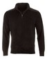 Paul & Shark Typhoon Re4x4 Soft Cool Touch Wool Half Zip Trui Zwart