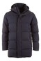 Paul & Shark Typhoon Re4x4 Stretch Re-Goose Down Parka With Shark Fin Jack Donker Blauw