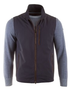 Paul & Shark Typhoon Re4X4 Stretch with Alcantara Details Body-Warmer Blue