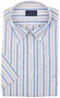 Paul & Shark Vario Stripe Overhemd Blauw-Beige