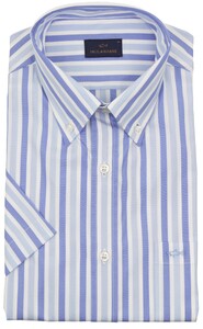 Paul & Shark Vario Stripe Overhemd Blauw-Lichtblauw