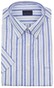 Paul & Shark Vario Stripe Overhemd Blauw-Lichtblauw