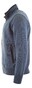 Paul & Shark Wool Full Zip Classic Shark Trim Vest Airforce Blue