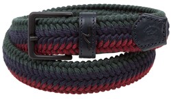 Paul & Shark Woven Tricolori Riem Multicolor