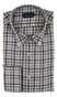 Paul & Shark XSoft Cotton Check Shirt Overhemd Wit-Bruin-Grijs