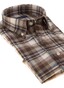Paul & Shark Xsoft Flanell Cotton Shirt Overhemd Blauw-Zand