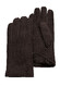 Pearlwood North New Zealand Sheep Fur Handschoenen Donker Bruin