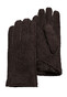Pearlwood North New Zealand Sheep Fur Handschoenen Donker Bruin