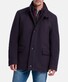 Pierre Cardin Futureflex Wool Like Coat Jack Navy