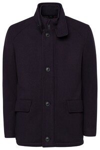 Pierre Cardin Futureflex Wool Like Coat Jack Navy