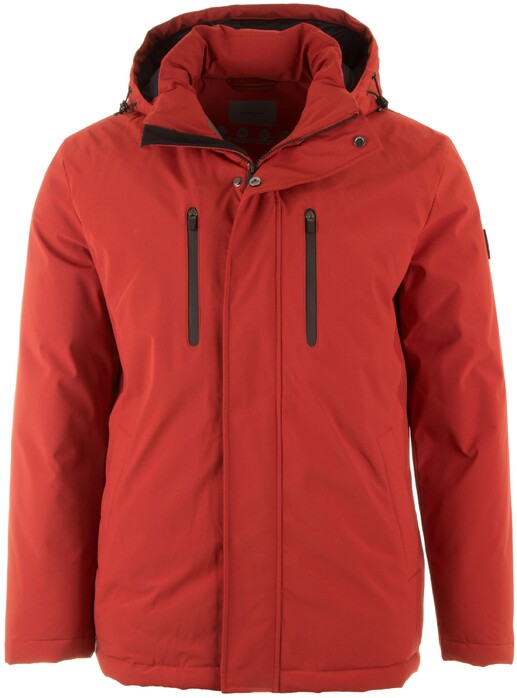 Pierre Cardin Tech Long Wind- and Waterproof Jack Brique