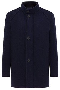 Pierre Cardin Wool Mix Coat Jack Navy