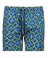 Ragman Abstract Tiles Pattern Swim Short Blauw-Multi