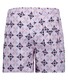 Ragman Abstract Tiles Pattern Swim Short Rosa-Multi