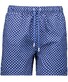 Ragman Allover Mini Diamond Shape Pattern Swim Short Night Blue-Blue